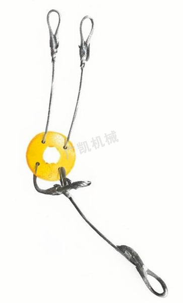 铁盘式锚索防坠装置