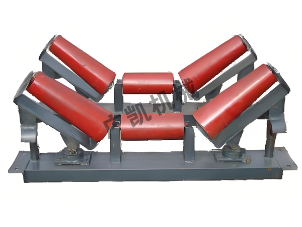 锥形上调心托辊组