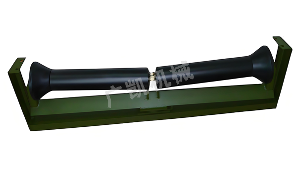 锥形下调心托辊组